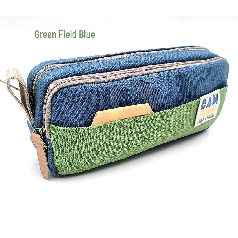 Large Capacity Multifunctional Pencil Case for Students - Creative, Simple, Multi-layer Stationery Bag зелений
Large Capacity Multifunctional Pencil Case for Students - Creative, Simple, Multi-layer Stationery Bag зелений