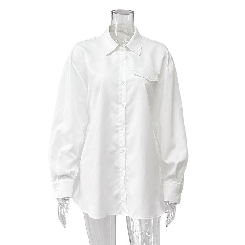 Рубашка в западном стиле, новая модная повседневная полосатая с длинным рукавом, топ, полосатая рубашка с длинным рукавом White L
Рубашка в западном стиле, новая модная повседневная полосатая с длинным рукавом, топ, полосатая рубашка с длинным рукавом White L