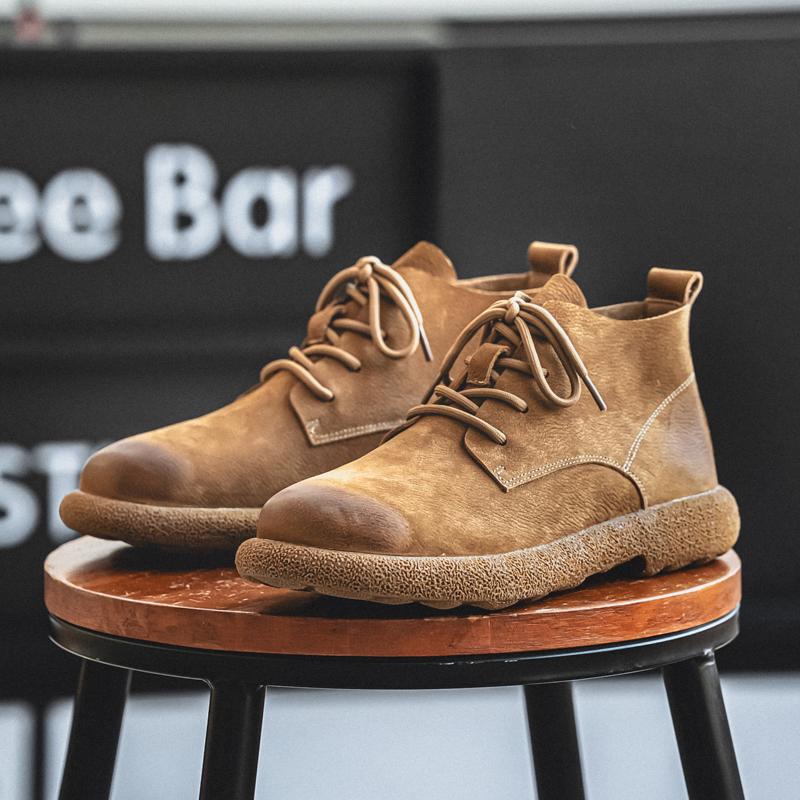 Men s Roughout Suede High Top Shoes, Vintage Soft Leather Casual Sneakers, Breathable Flexible Sole Retro Ankle Boots 44 хакі
Men s Roughout Suede High Top Shoes, Vintage Soft Leather Casual Sneakers, Breathable Flexible Sole Retro Ankle Boots 44 хакі