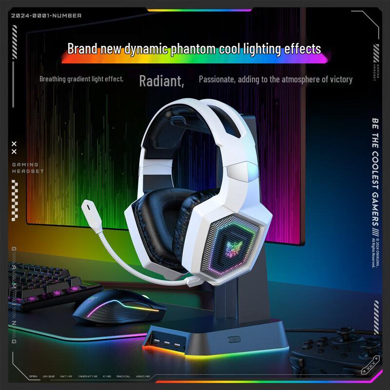 ONIKUMA GT806 Triple Mode Wireless Gaming Headset
ONIKUMA GT806 Triple Mode Wireless Gaming Headset