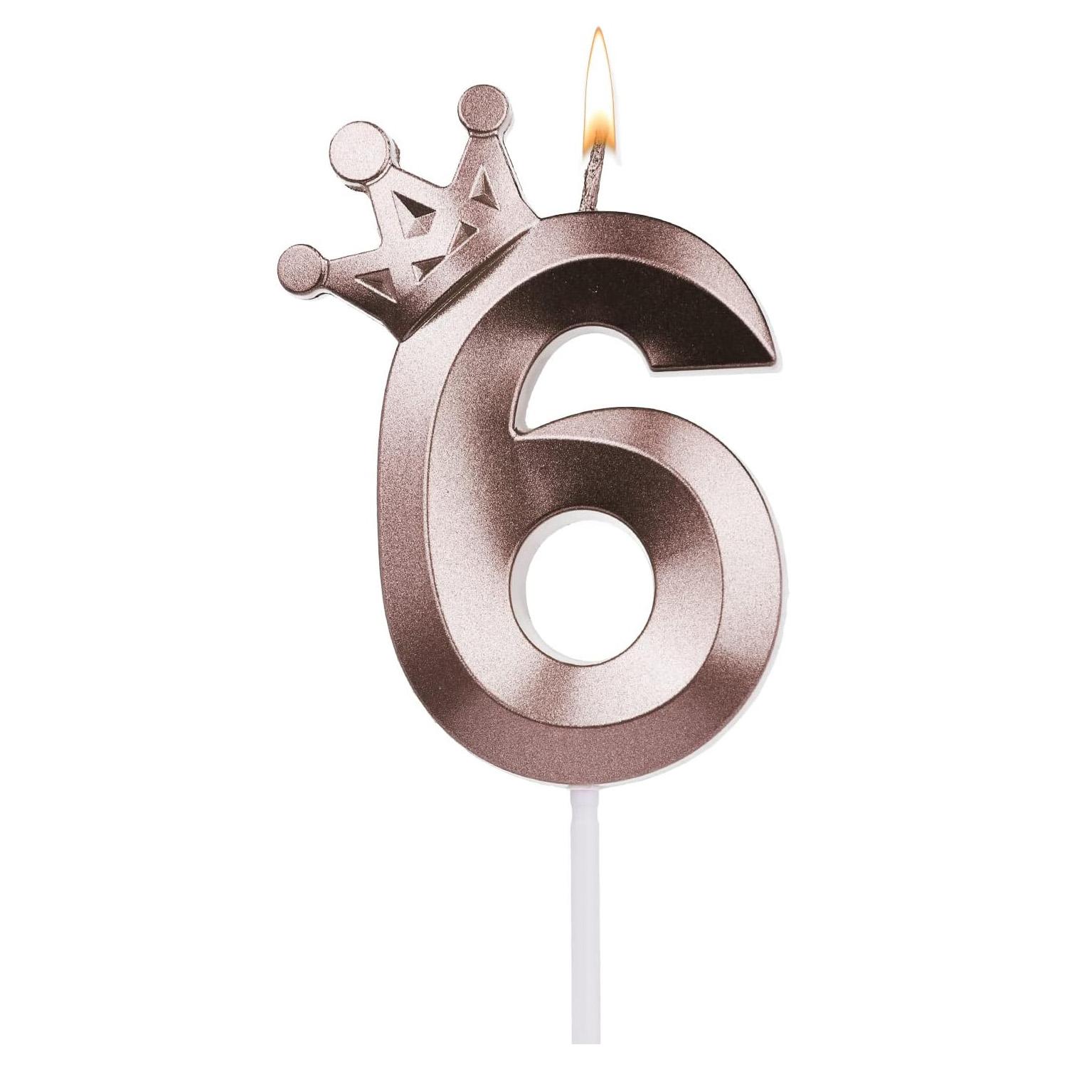 Numeral Birthday Candles Birthday Cakes Large 3D Number Candle with Elegant Crown Decor for Parties Wedding Anniversary
Numeral Birthday Candles Birthday Cakes Large 3D Number Candle with Elegant Crown Decor for Parties Wedding Anniversary