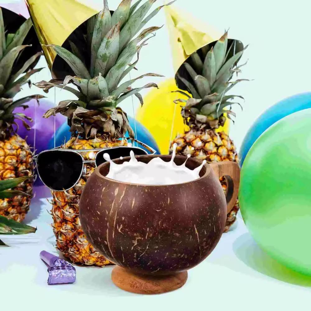 Eco-friendly Cocktail Goblet Rustic Style Dessert Cup Drinkware Coconut Cups Summer goblet
Eco-friendly Cocktail Goblet Rustic Style Dessert Cup Drinkware Coconut Cups Summer goblet
