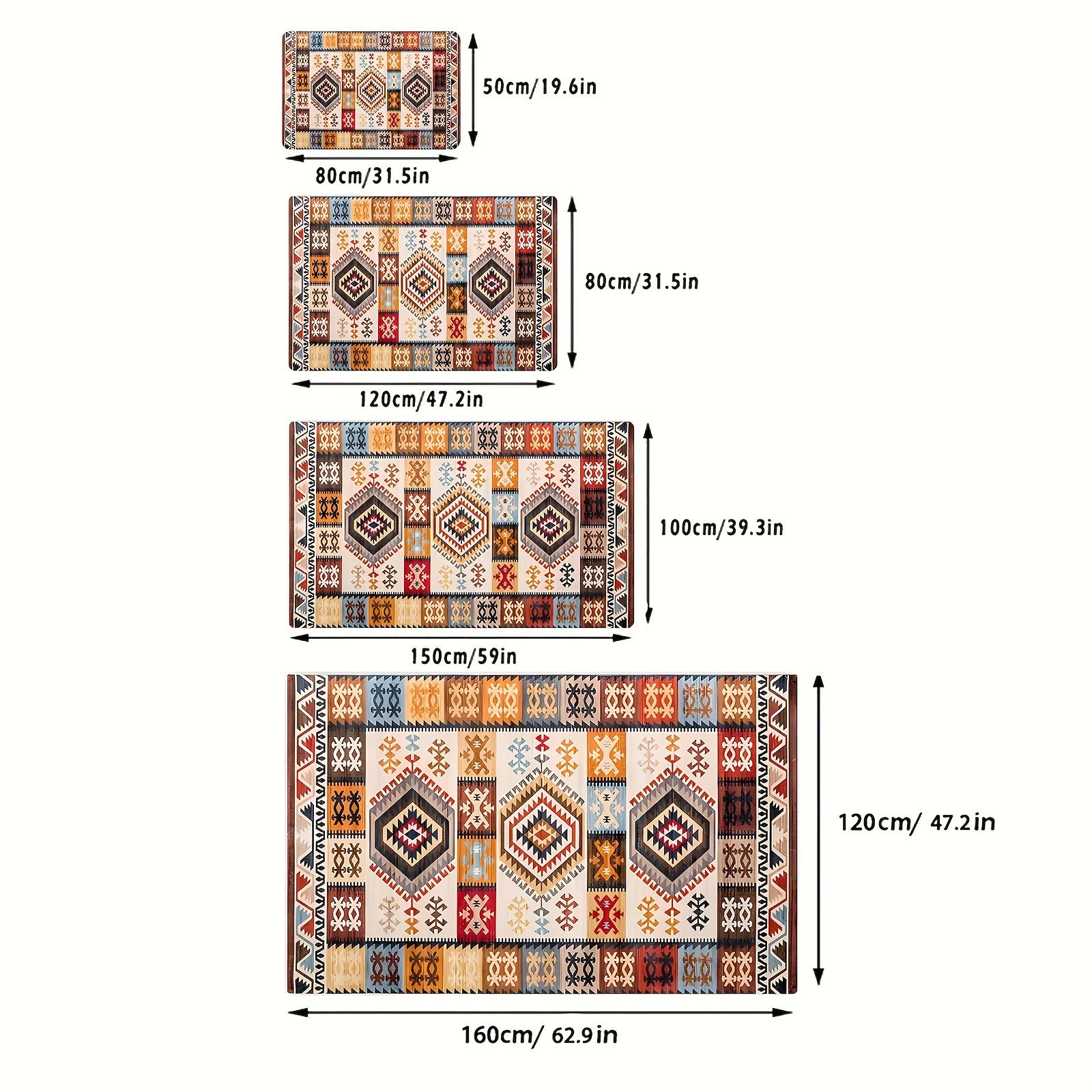 VIKAMA Retro Ethnic Style Carpet Colorful Mat Doormat Welcome Mat Warm Large Area Rug For Bedroom Carpet For Live Room Home Deco 40X60CM (1.3X2FT
VIKAMA Retro Ethnic Style Carpet Colorful Mat Doormat Welcome Mat Warm Large Area Rug For Bedroom Carpet For Live Room Home Deco 40X60CM (1.3X2FT