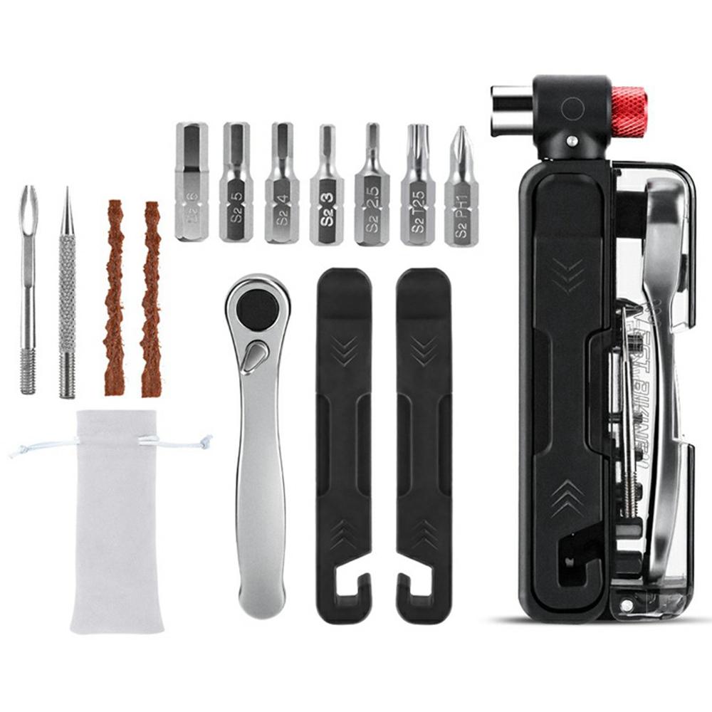 WEST BIKING 0719452B0000 Bike Repair Tool Kit Multifunctional Hex Key CO2 Inflator Valve Set for Bicycle Maintenance A
WEST BIKING 0719452B0000 Bike Repair Tool Kit Multifunctional Hex Key CO2 Inflator Valve Set for Bicycle Maintenance A