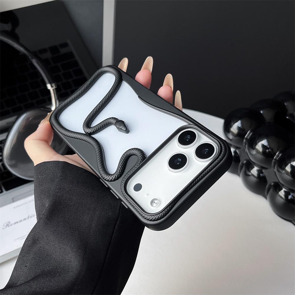 Frosted 3D Hollow Out Snake Heat Dissipation Phone Case for IPhone 17 Air 16 15 Plus 14 13 12 11 Pro Max Full Frame Bumper Cover iPhone 11 Pro Max
Frosted 3D Hollow Out Snake Heat Dissipation Phone Case for IPhone 17 Air 16 15 Plus 14 13 12 11 Pro Max Full Frame Bumper Cover iPhone 11 Pro Max