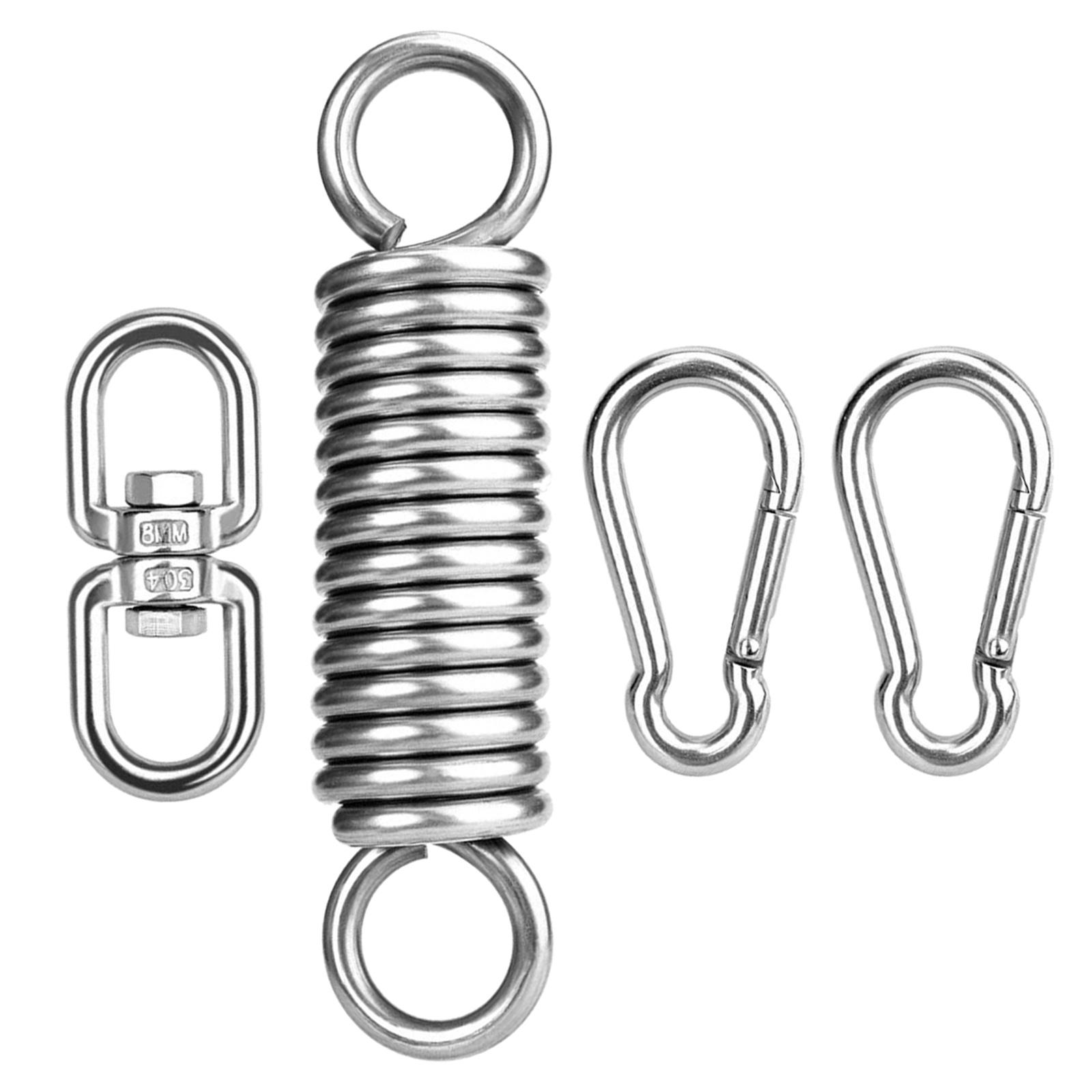 Пружина важкого типу з нержавіючої сталі для підвішування, пружина з обертанням на 360 градусів для аксесуарів для садових гойдалок 4
Пружина важкого типу з нержавіючої сталі для підвішування, пружина з обертанням на 360 градусів для аксесуарів для садових гойдалок 4