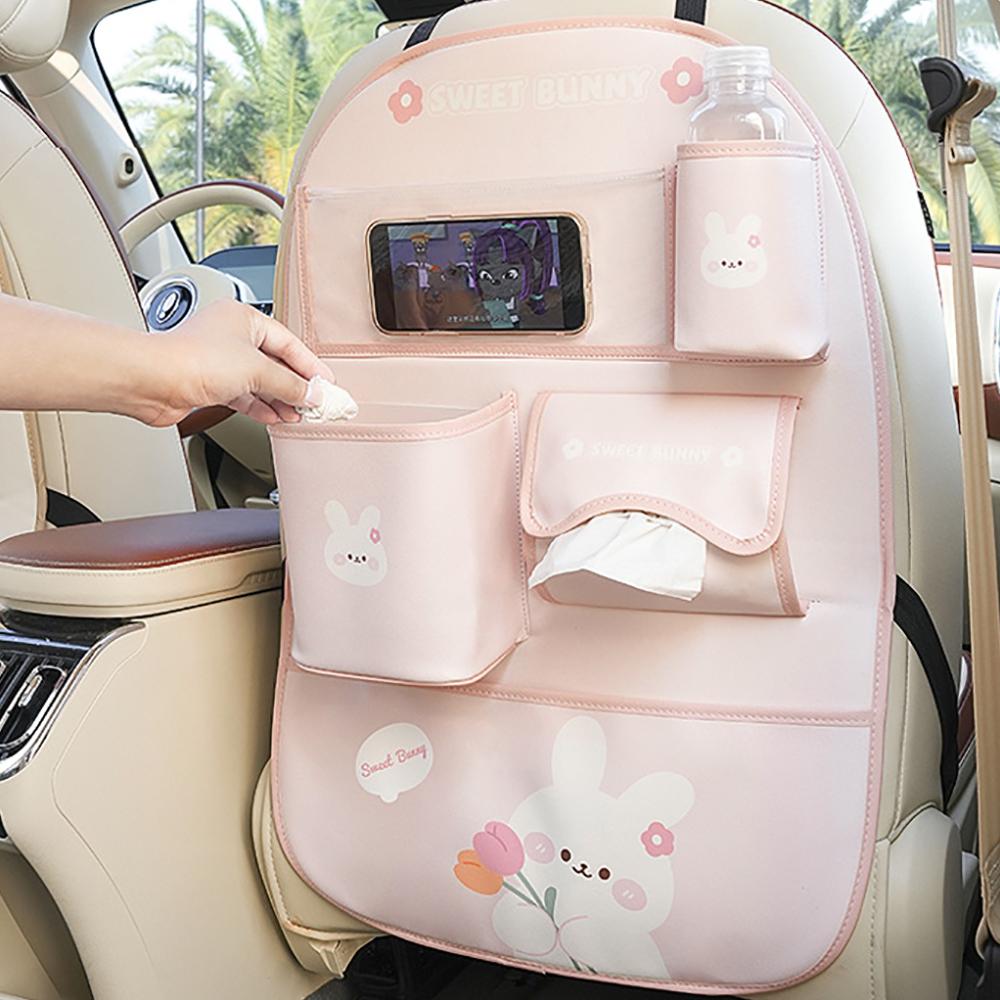 NEW Cartoon Car Seat Back Storage Bag Leather Multifunction Car Backseat Organizer Cup Holder Tissue Holder Anti Kick Pad
NEW Cartoon Car Seat Back Storage Bag Leather Multifunction Car Backseat Organizer Cup Holder Tissue Holder Anti Kick Pad