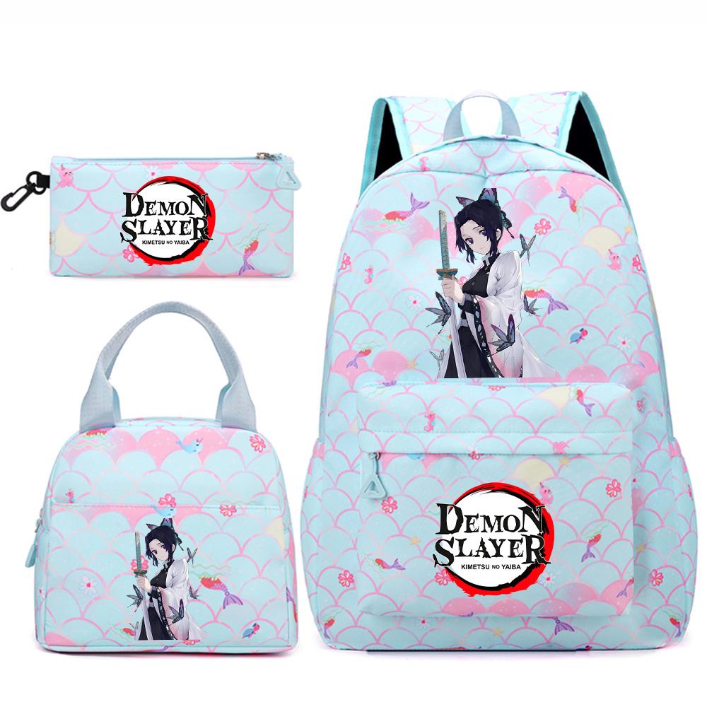 3Pcs/set Anime Demon Slayer Printed Backpack Pencil Case Handbag for Teenger Student Bookbag Large Capacity Waterproof Travel Bag Mochila
3Pcs/set Anime Demon Slayer Printed Backpack Pencil Case Handbag for Teenger Student Bookbag Large Capacity Waterproof Travel Bag Mochila