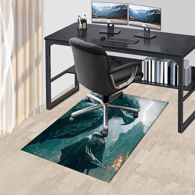 Eagle,Lord of the Rings Polyester Office Carpet Chair Mats, Home Decor Dormitory Floor Protector with Anti-Skid Backing, Large Area Coverage 60cm by 90cm
Eagle,Lord of the Rings Polyester Office Carpet Chair Mats, Home Decor Dormitory Floor Protector with Anti-Skid Backing, Large Area Coverage 60cm by 90cm