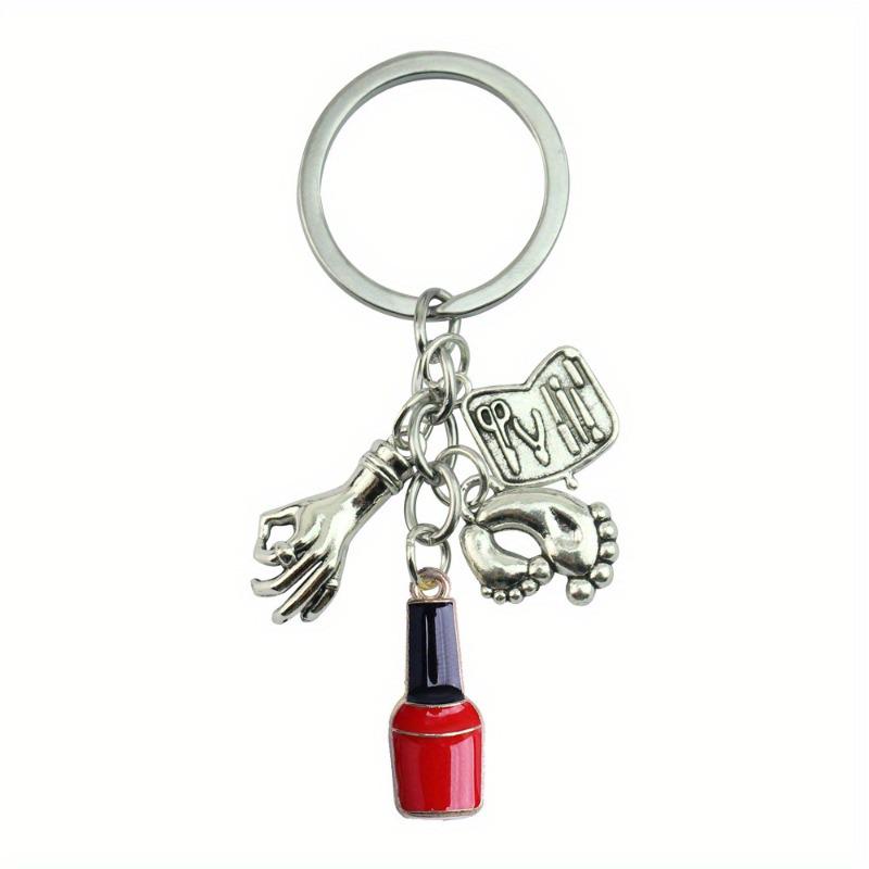 Women s Cross-Border Fashion Scissor & Nail Art Keychain Pendant червоний
Women s Cross-Border Fashion Scissor & Nail Art Keychain Pendant червоний