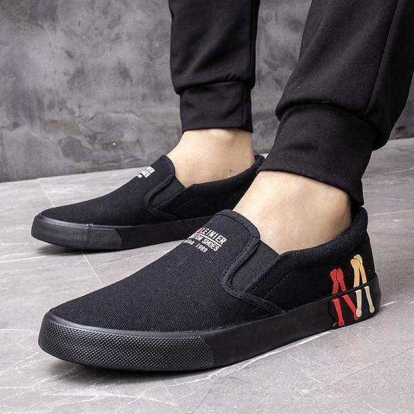 Shoes trendy shoes old Beijing cloth shoes men lazy spring and autumn work all black board shoes men s size 40 (runs small)
Shoes trendy shoes old Beijing cloth shoes men lazy spring and autumn work all black board shoes men s size 40 (runs small)