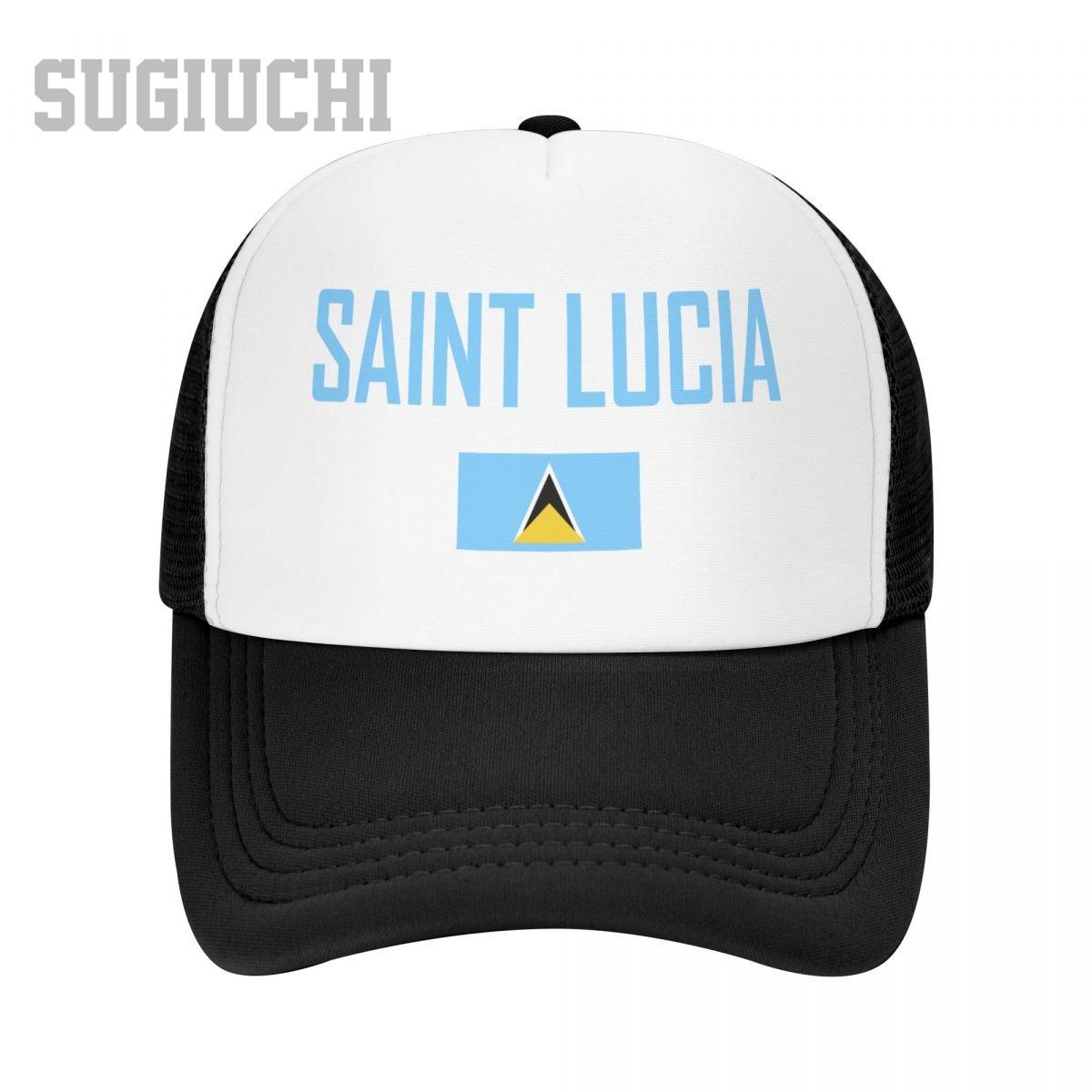 Unisex Mesh Cap Hat SAINT LUCIA Flag And Font Trucker for Unisex Women Baseball Caps Outdoors Cool
Unisex Mesh Cap Hat SAINT LUCIA Flag And Font Trucker for Unisex Women Baseball Caps Outdoors Cool