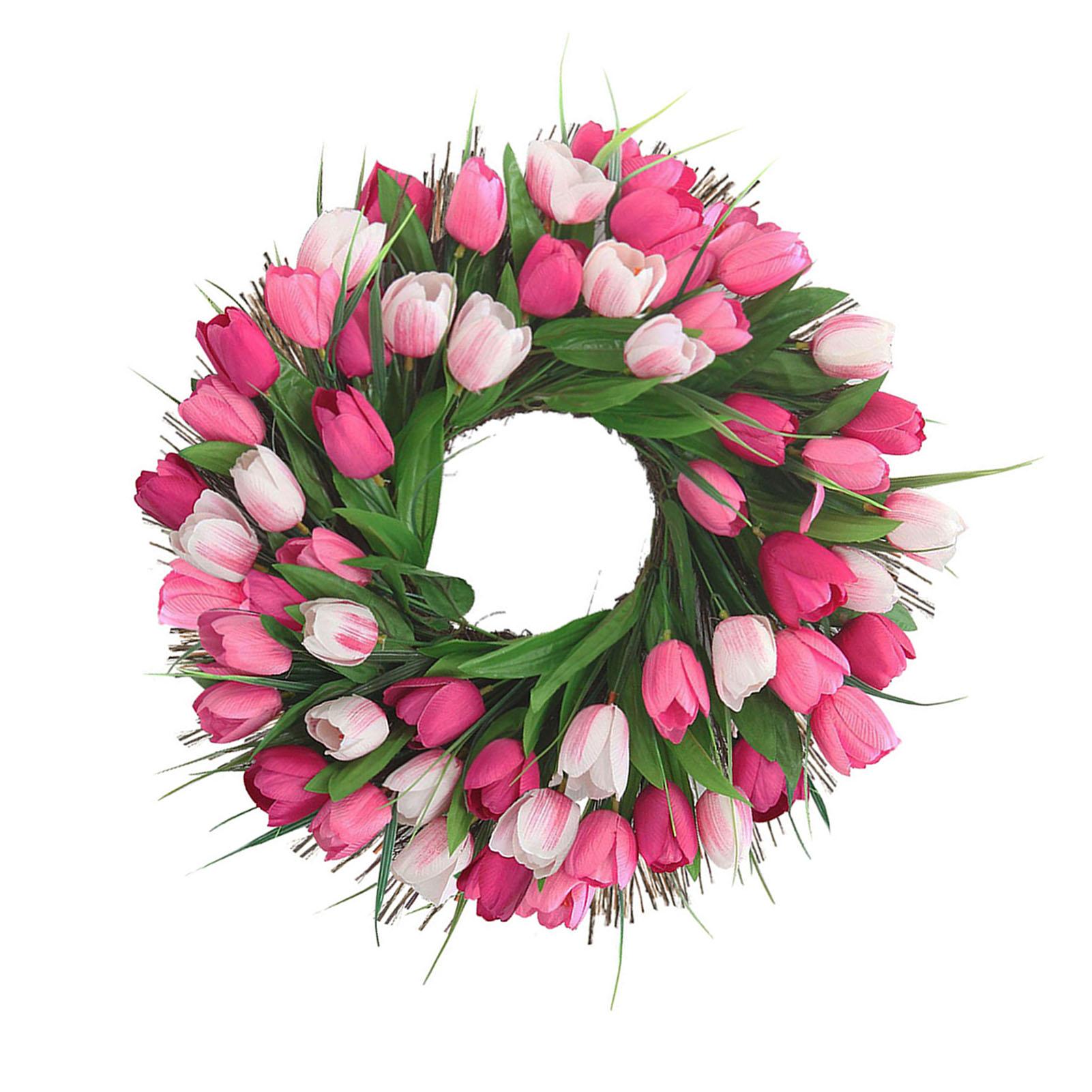 Flower Wreath for Front Door Fade Resist Artificial Spring Wreath for Indoor Outdoor Home Decor
Flower Wreath for Front Door Fade Resist Artificial Spring Wreath for Indoor Outdoor Home Decor