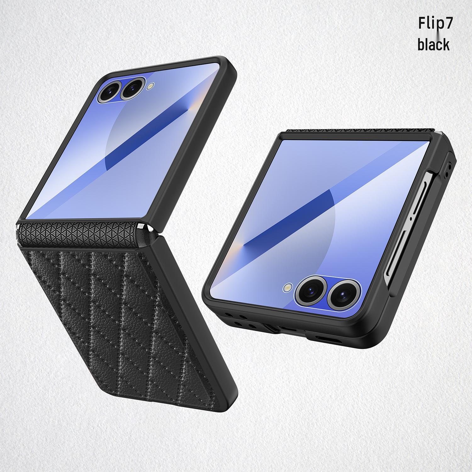 Samsung Flip7/6 Full Coverage Rhombus Style Foldable Phone Case with Screen Protector Samsung Flip 7 чёрный
Samsung Flip7/6 Full Coverage Rhombus Style Foldable Phone Case with Screen Protector Samsung Flip 7 чёрный