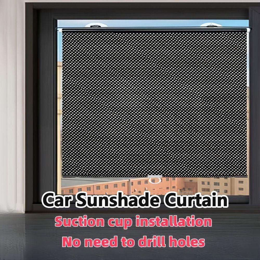 Glare Guard Car Sunshade Curtain Retractable Side Window Block Sun Shade Automobile 40*125cm чорний
Glare Guard Car Sunshade Curtain Retractable Side Window Block Sun Shade Automobile 40*125cm чорний