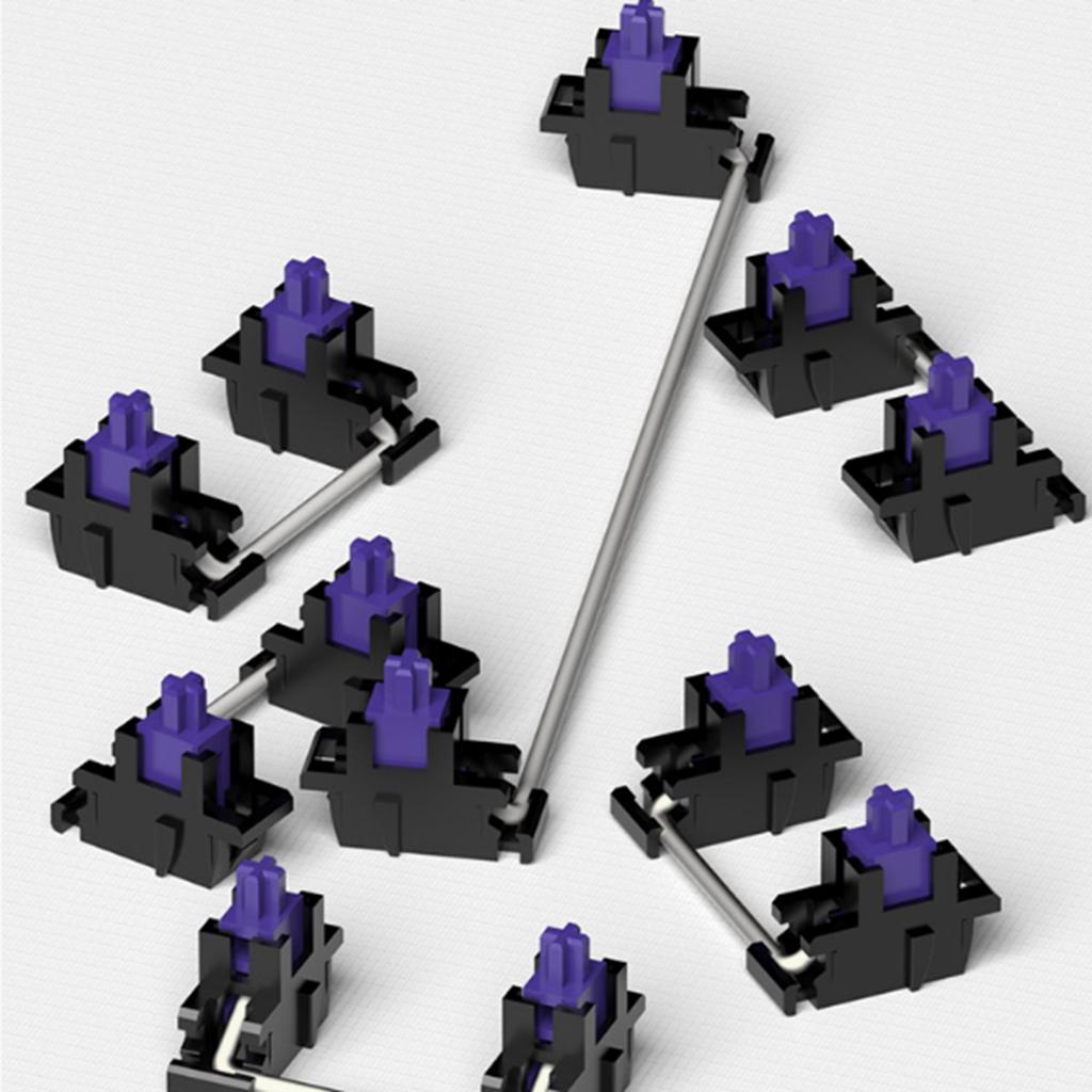 FL ESPORTS Purple Star v5 Steel plate Satellite axis PCB Stabilizers For Most Mechanical Keyboard Pre lubed 6.25u Full POM 3.5MM 6.25U 1 2U 4
FL ESPORTS Purple Star v5 Steel plate Satellite axis PCB Stabilizers For Most Mechanical Keyboard Pre lubed 6.25u Full POM 3.5MM 6.25U 1 2U 4