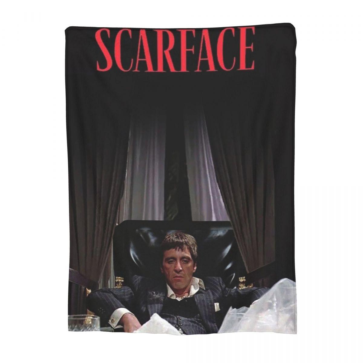 Scarface Tony Movie Blankets Soft Warm Flannel Throw Blanket Bedding for Bed Living room Picnic Travel Home Sofa 80x120cm
Scarface Tony Movie Blankets Soft Warm Flannel Throw Blanket Bedding for Bed Living room Picnic Travel Home Sofa 80x120cm