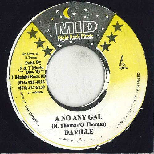7inch Record DAVILLE MIDNIGHT ROCK CREW A No Any Gal West Won Rhythm NONE MIDNIGHT ROCK Jamaica Reggae Ska Dub Used
7inch Record DAVILLE MIDNIGHT ROCK CREW A No Any Gal West Won Rhythm NONE MIDNIGHT ROCK Jamaica Reggae Ska Dub Used