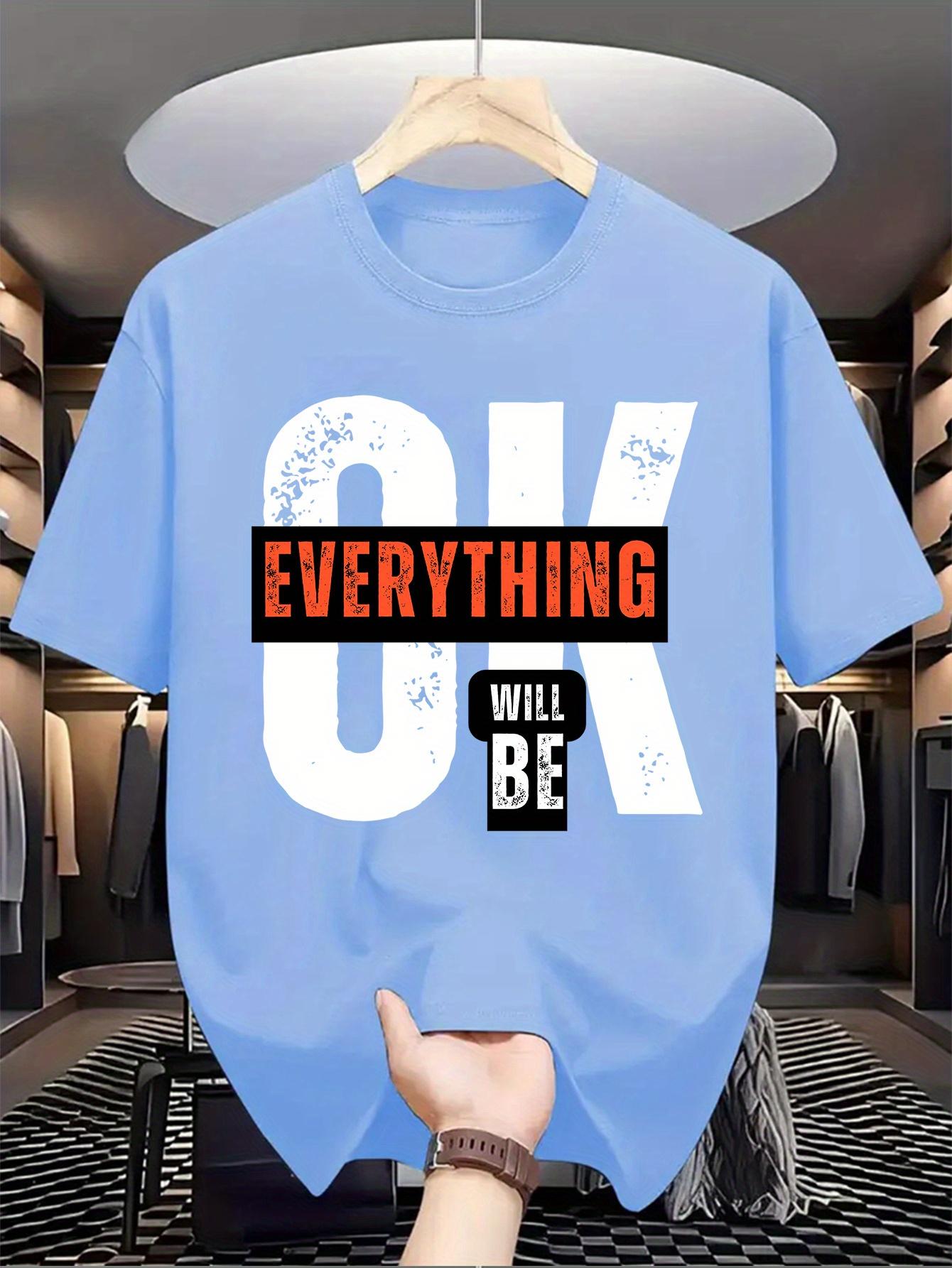 Men s summer 100% pure cotton fashionable casual sports loose OK letter pattern print round neck short sleeved T-shirt top 5XL різнокольоровий
Men s summer 100% pure cotton fashionable casual sports loose OK letter pattern print round neck short sleeved T-shirt top 5XL різнокольоровий