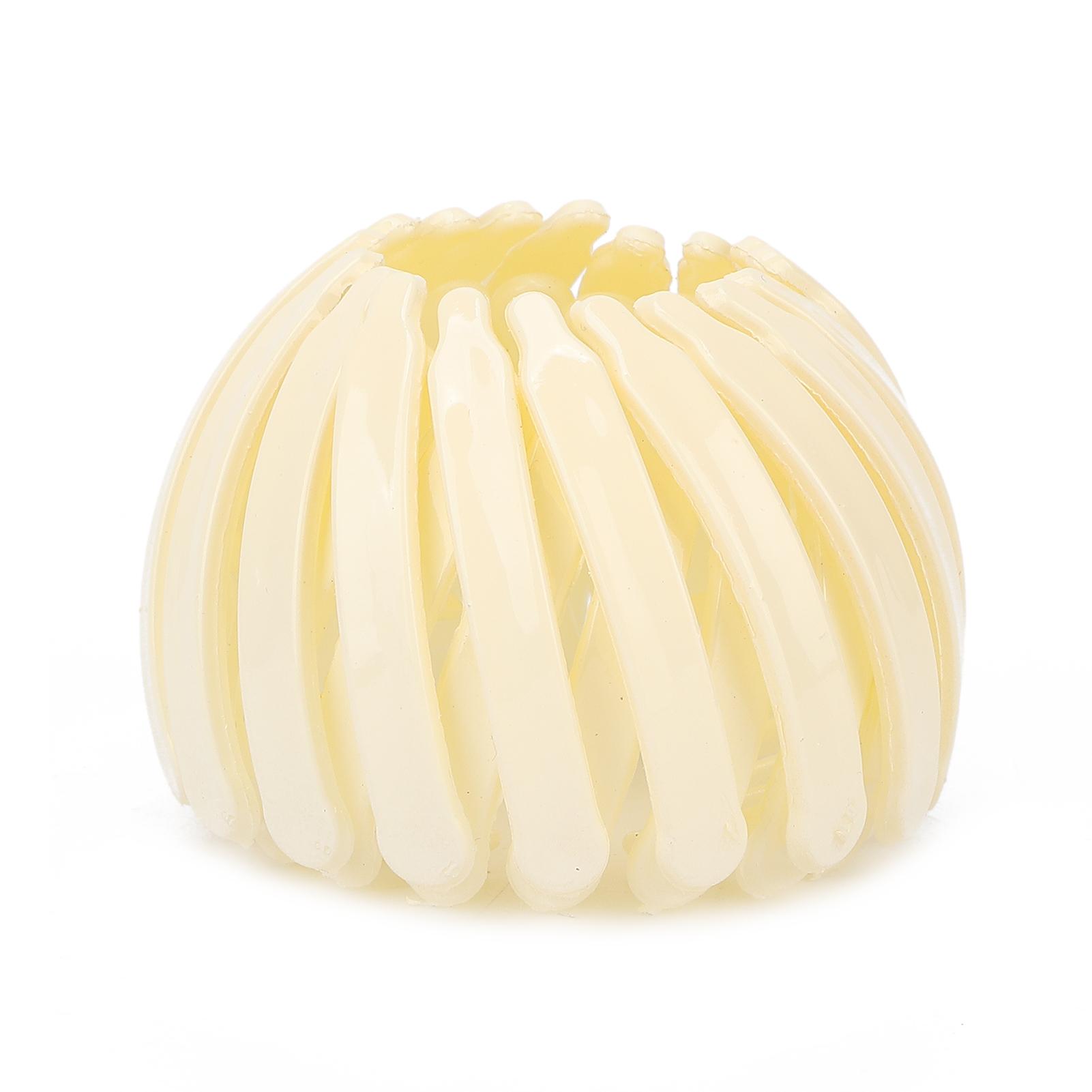 Заколки для волос в форме птичьего гнезда, расширяемый держатель для хвоста, зажим для волос, аксессуары Beige
Заколки для волос в форме птичьего гнезда, расширяемый держатель для хвоста, зажим для волос, аксессуары Beige