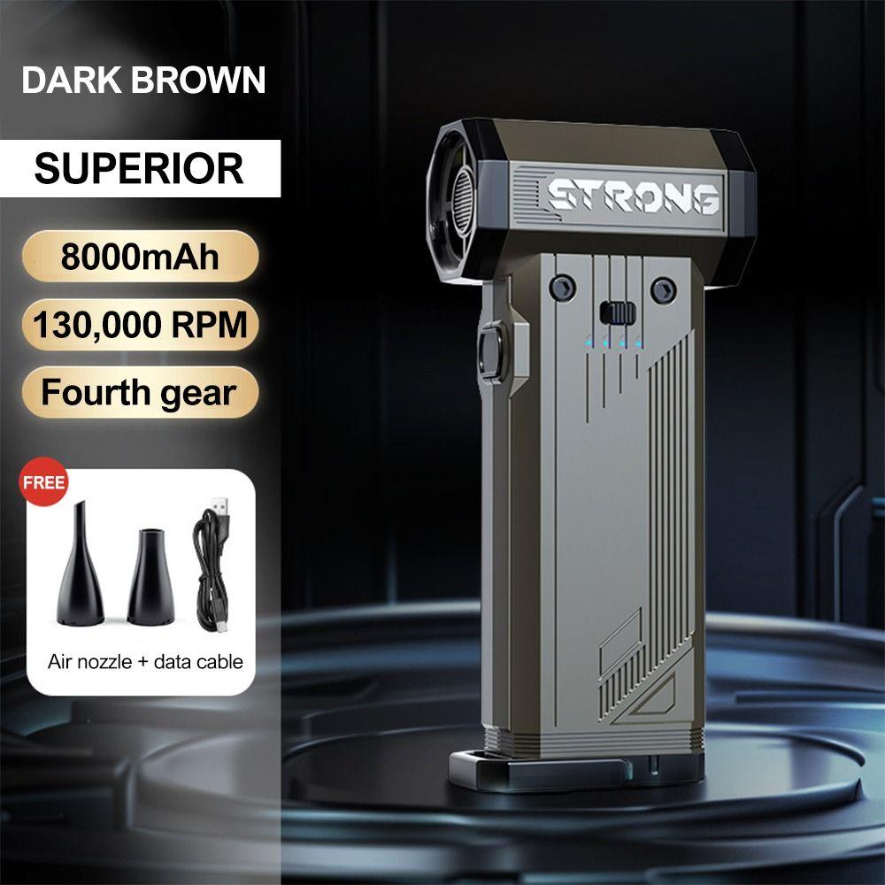 Wind Speed 60m/s Electric Air Duster 130000RPM Violent Turbo Blower Equipment Dust Blowing кавовий
Wind Speed 60m/s Electric Air Duster 130000RPM Violent Turbo Blower Equipment Dust Blowing кавовий