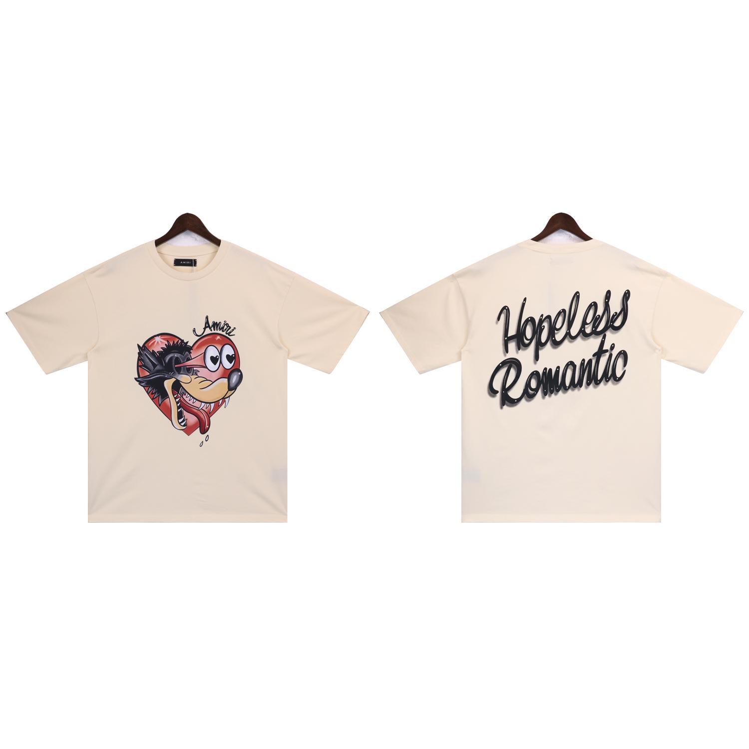 Літо 2025 Нова AMIRI Hopeless Romantic Прання Колір Спрей Вода Чоловіча та Жіноча Вільна Високоякісна Бавовняна Футболка Великого Розміру M
Літо 2025 Нова AMIRI Hopeless Romantic Прання Колір Спрей Вода Чоловіча та Жіноча Вільна Високоякісна Бавовняна Футболка Великого Розміру M