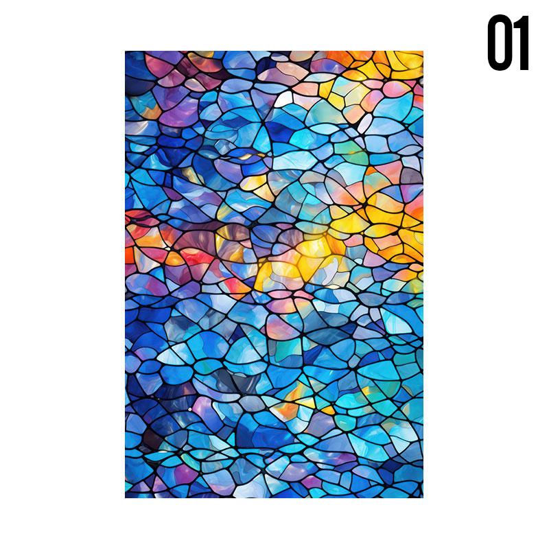 Retro Church Stained Glass Film Frosted Window Sticker Opaque Colorful Painting Art Privacy Stickers Bathroom Office Home Decor (as the picture,40x100cm)
Retro Church Stained Glass Film Frosted Window Sticker Opaque Colorful Painting Art Privacy Stickers Bathroom Office Home Decor (as the picture,40x100cm)