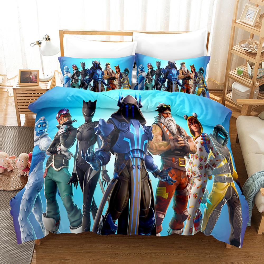 Digital Printing Fortnite Bedding Three-Piece Set Plus Printing Four-Piece Set 173 * 218 three-piece set
Digital Printing Fortnite Bedding Three-Piece Set Plus Printing Four-Piece Set 173 * 218 three-piece set