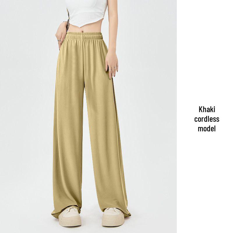 Ice Silk Women s Wide-Leg Summer Pants: Lightweight, Versatile, Trendy, Slimming, and Casual Straight-Leg Design M (40-50kg)
Ice Silk Women s Wide-Leg Summer Pants: Lightweight, Versatile, Trendy, Slimming, and Casual Straight-Leg Design M (40-50kg)
