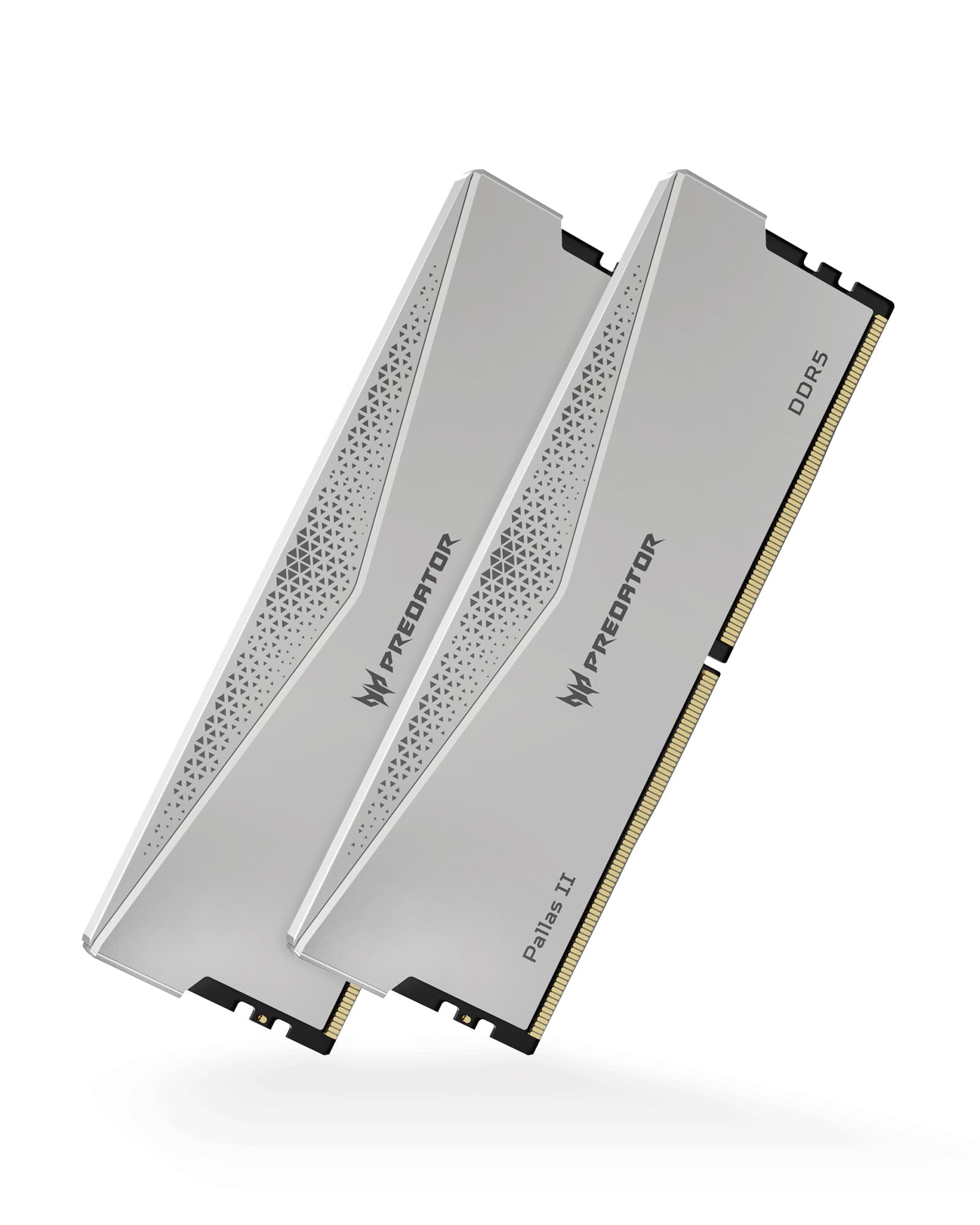 Пам ять Acer Predator Pallas II DDR5 6000MHz 64GB CL30 для настільних ПК, серія DDR5, сумісний з Intel XPM, комплект пам яті AMD EXPO, сріблястий (32 ГБ x 2) (PC5-48000) 3.0 срібний
Пам ять Acer Predator Pallas II DDR5 6000MHz 64GB CL30 для настільних ПК, серія DDR5, сумісний з Intel XPM, комплект пам яті AMD EXPO, сріблястий (32 ГБ x 2) (PC5-48000) 3.0 срібний