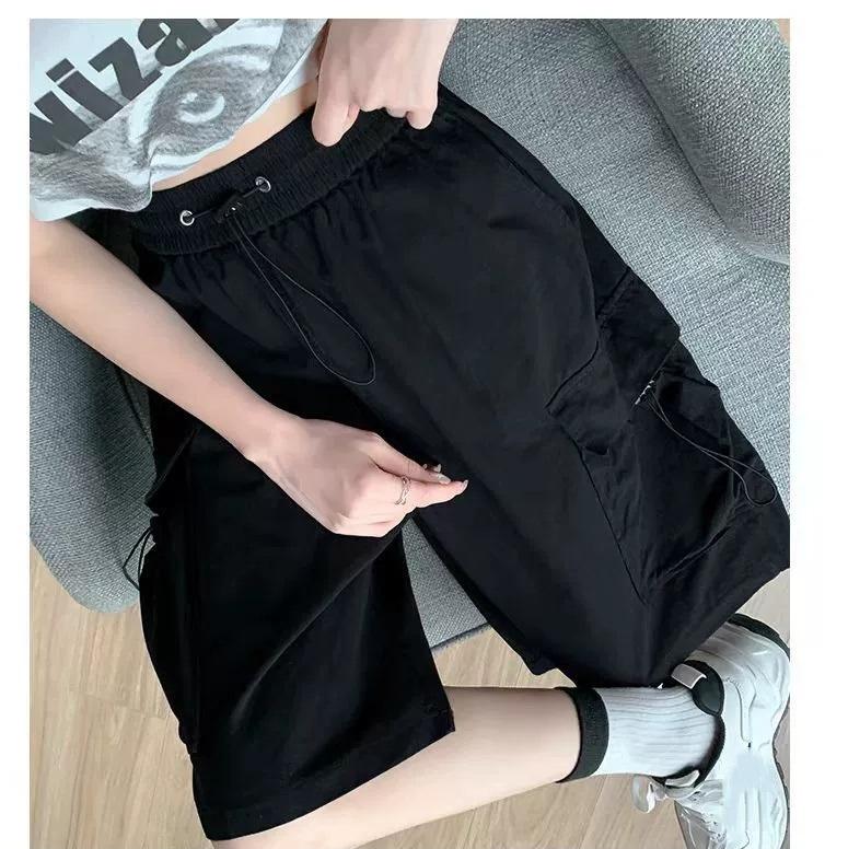 Solid Breathable Shorts Summer Women Fashion Trendy Brand Lightweight Drawstring Basketball Sports Fitness Large Middle Pants XS чорний
Solid Breathable Shorts Summer Women Fashion Trendy Brand Lightweight Drawstring Basketball Sports Fitness Large Middle Pants XS чорний