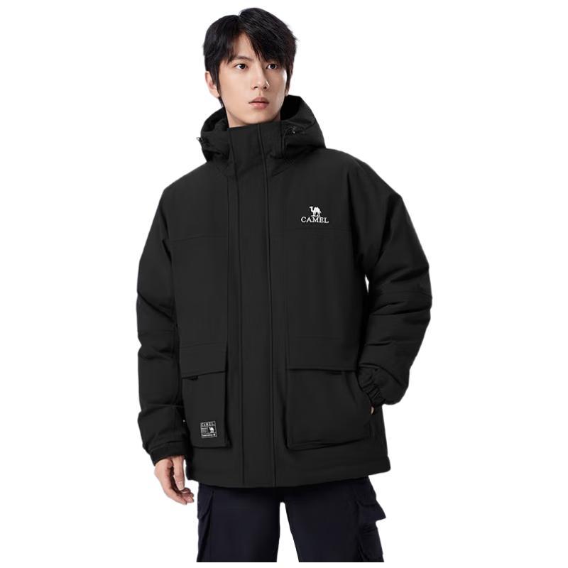 Camel Hooded Water-Repellent Down Jacket XL
Camel Hooded Water-Repellent Down Jacket XL