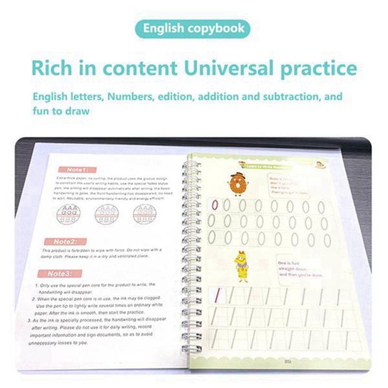 BHBL Children s Full Set of English Practice Copybook Children s Reusable Handwriting Practice Book to Learn to Write China Mainland
BHBL Children s Full Set of English Practice Copybook Children s Reusable Handwriting Practice Book to Learn to Write China Mainland