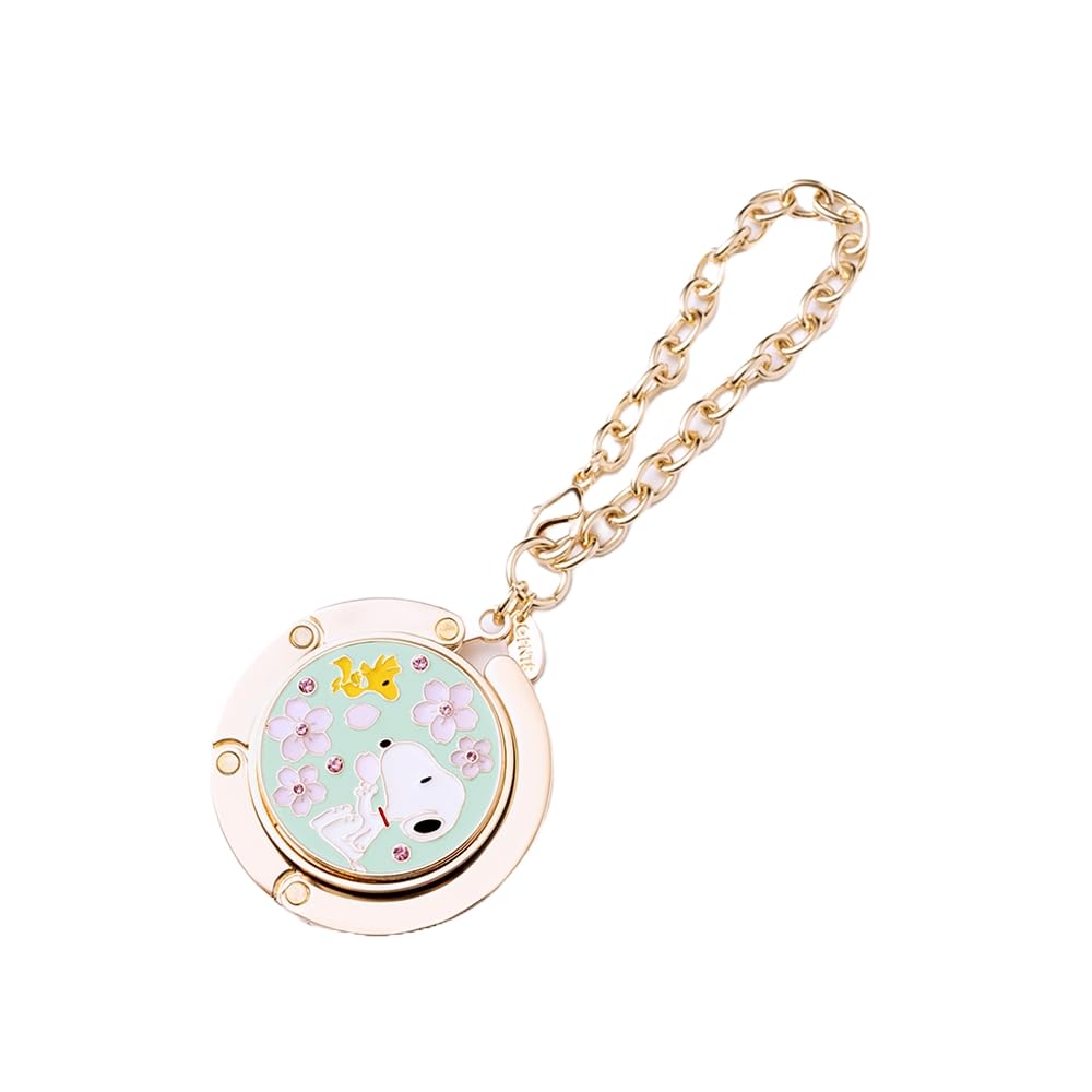 3carat PEANUTS Snoopy Bag Round Bag Bag Holds Bags Up to 5kg Blossoms and Hanger, Hook, Charm, (Cherry Snoopy, Green)
3carat PEANUTS Snoopy Bag Round Bag Bag Holds Bags Up to 5kg Blossoms and Hanger, Hook, Charm, (Cherry Snoopy, Green)