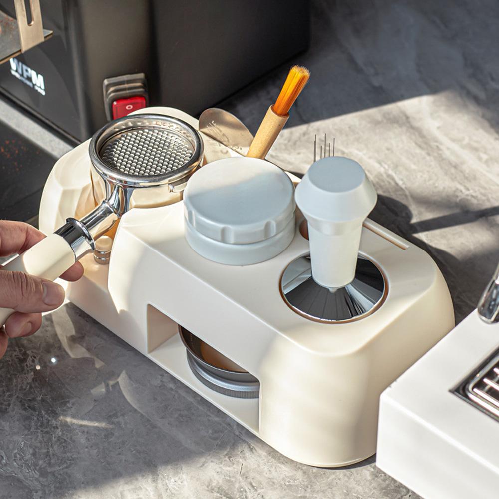 Espresso Tamping Station Organizer Box Fit for Storage 51mm/53mm/54mm/58mm Espresso Tamper (BPA-Free,NO FDA Certification) Beige
Espresso Tamping Station Organizer Box Fit for Storage 51mm/53mm/54mm/58mm Espresso Tamper (BPA-Free,NO FDA Certification) Beige