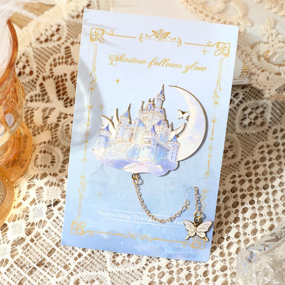 Creative Metal Bookmark Premium Exquisite Metal Bookmark Fairy Tale Page Marker Artistic Chain Pendant Bookmark For Book Lovers
Creative Metal Bookmark Premium Exquisite Metal Bookmark Fairy Tale Page Marker Artistic Chain Pendant Bookmark For Book Lovers