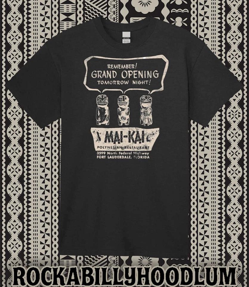 Retro Tiki Art Tee T Shirt Polynesian Mug Bar Mai Kai Grand Opening Vtg XL
Retro Tiki Art Tee T Shirt Polynesian Mug Bar Mai Kai Grand Opening Vtg XL
