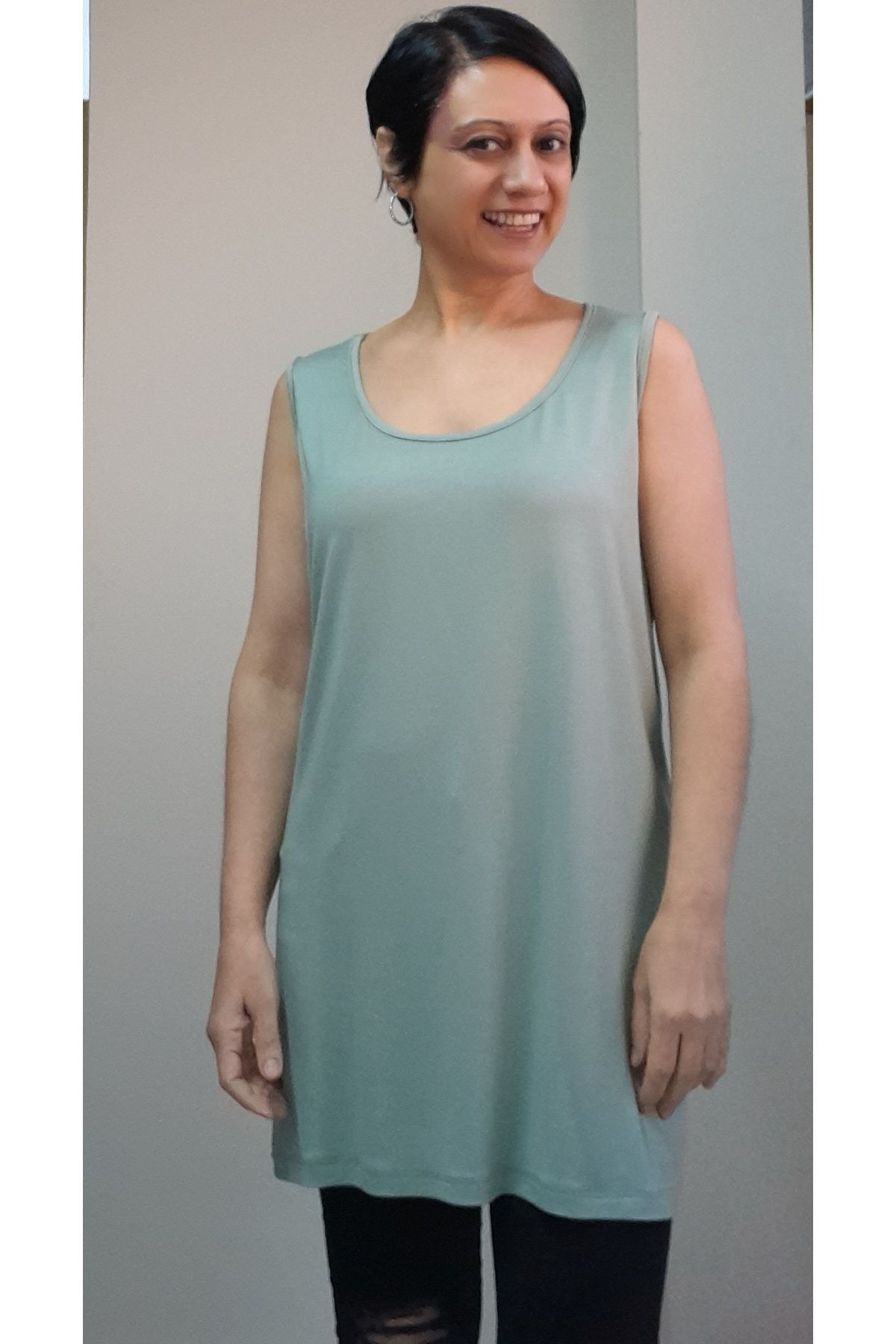 Women s Style Big Size T-Shirt Water Green Thick Strap Combed Cotton Viscose T-Shirt 5XL/6XL
Women s Style Big Size T-Shirt Water Green Thick Strap Combed Cotton Viscose T-Shirt 5XL/6XL