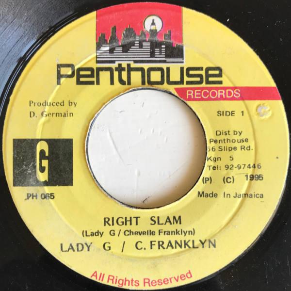 7-дюймовая пластинка LADY G / CHEVELLE FRANKLYN - Right Slam PH065 Penthouse Recor 1995 Ямайка Регги, Ска и Даб Б/У
7-дюймовая пластинка LADY G / CHEVELLE FRANKLYN - Right Slam PH065 Penthouse Recor 1995 Ямайка Регги, Ска и Даб Б/У