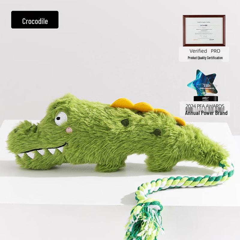 Jingzhou Crazy Zoo Squeaky Crocodile Dog Toy
Jingzhou Crazy Zoo Squeaky Crocodile Dog Toy