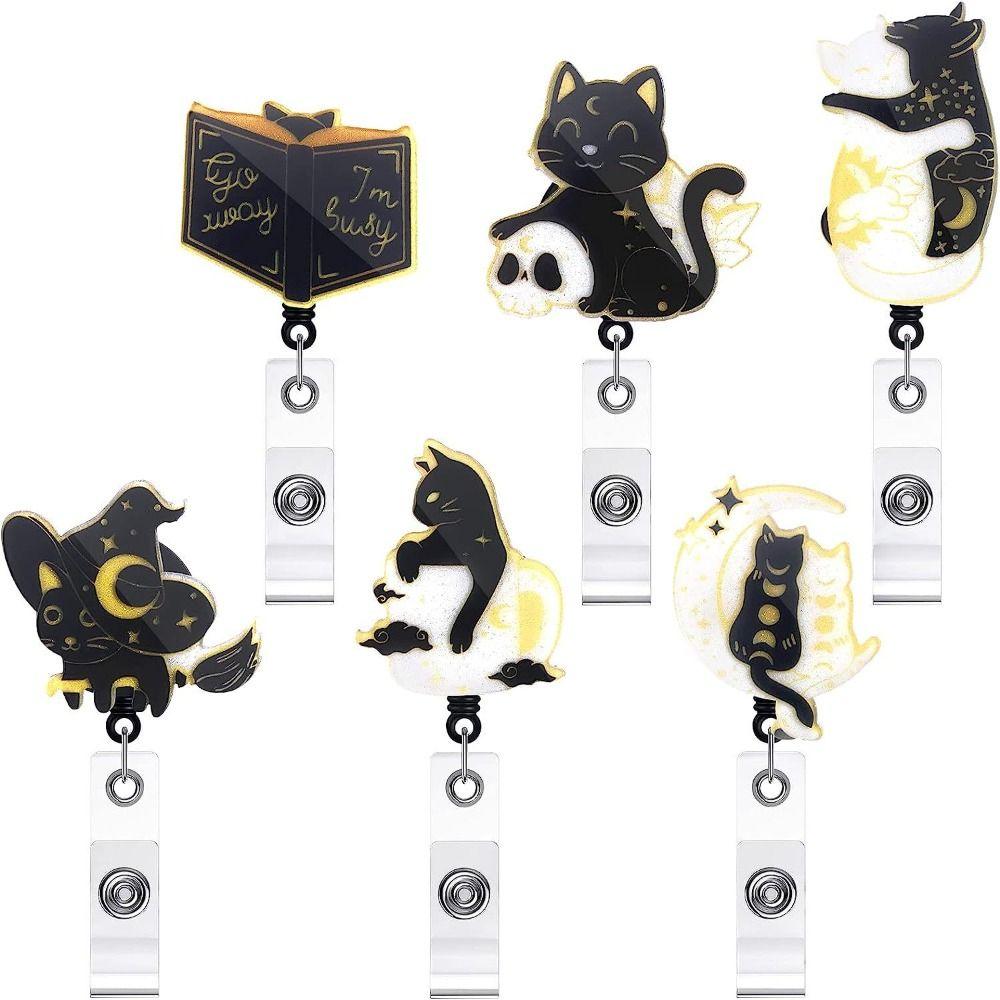 Alligator Clip ID Card Holder 360 Rotating Retractable Badge Reel Office Accessories Style 7
Alligator Clip ID Card Holder 360 Rotating Retractable Badge Reel Office Accessories Style 7