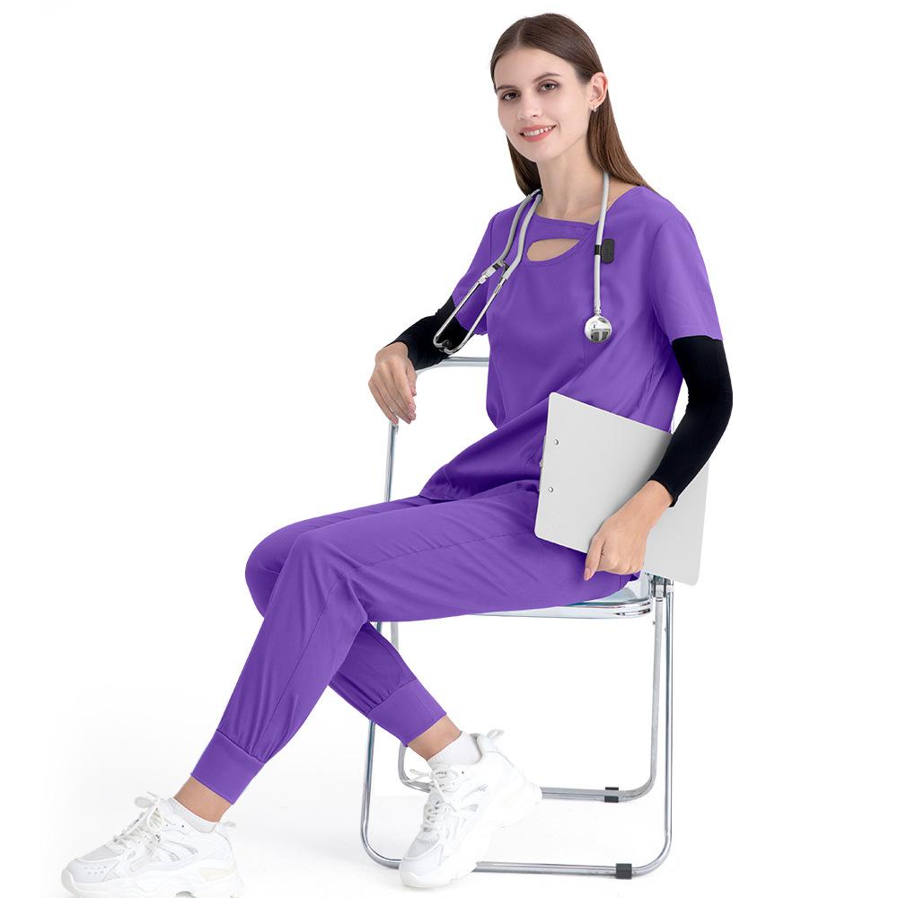 Женский быстросохнущий больничный костюм-скраб большого размера, униформа медсестры, рабочая униформа врача S фиолетовый
Женский быстросохнущий больничный костюм-скраб большого размера, униформа медсестры, рабочая униформа врача S фиолетовый