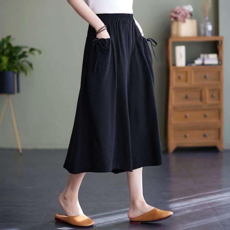 Women s Nylon Wide-Leg Pants - 2026 Summer Collection, Plus Size, Solid Color, Elastic Waist, Flare Style, Casual Cropped Length. 4XL чорний
Women s Nylon Wide-Leg Pants - 2026 Summer Collection, Plus Size, Solid Color, Elastic Waist, Flare Style, Casual Cropped Length. 4XL чорний