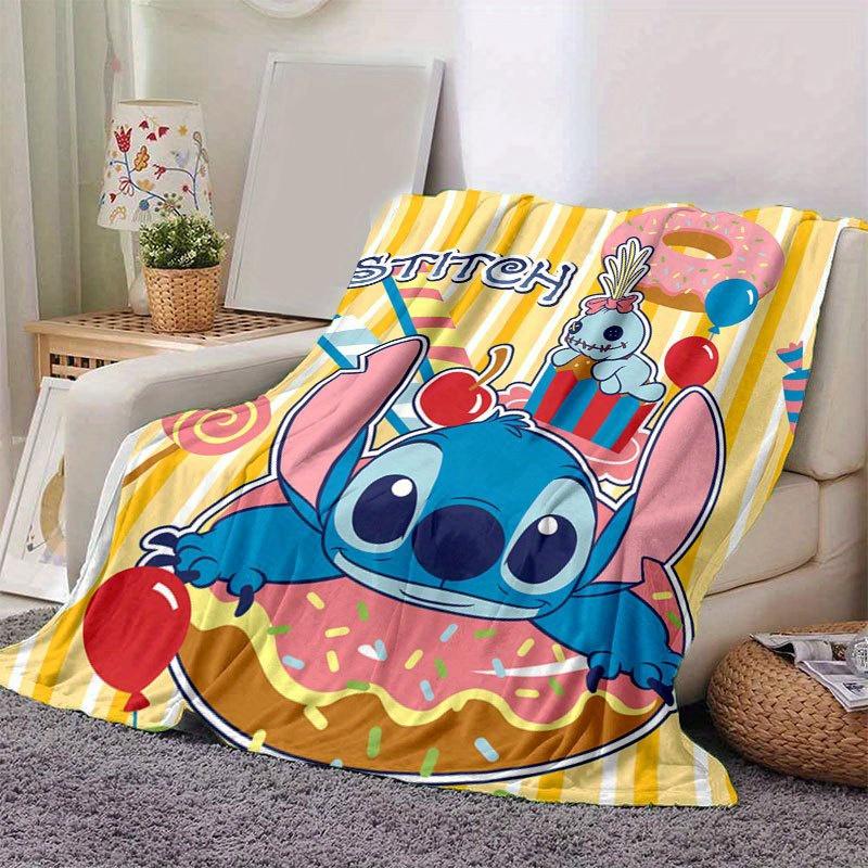 Lilo & Stitch Design Throw Blanket Soft Polyester Fabric for Office Chair or Sofa Ideal for Birthday, Halloween, Christmas Gifts 100x150cm
Lilo & Stitch Design Throw Blanket Soft Polyester Fabric for Office Chair or Sofa Ideal for Birthday, Halloween, Christmas Gifts 100x150cm