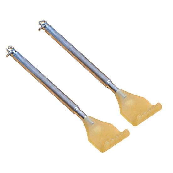 2Pcs Home Portable Telescopic Self Massager Back Scratcher Stick Extendable Claw
2Pcs Home Portable Telescopic Self Massager Back Scratcher Stick Extendable Claw