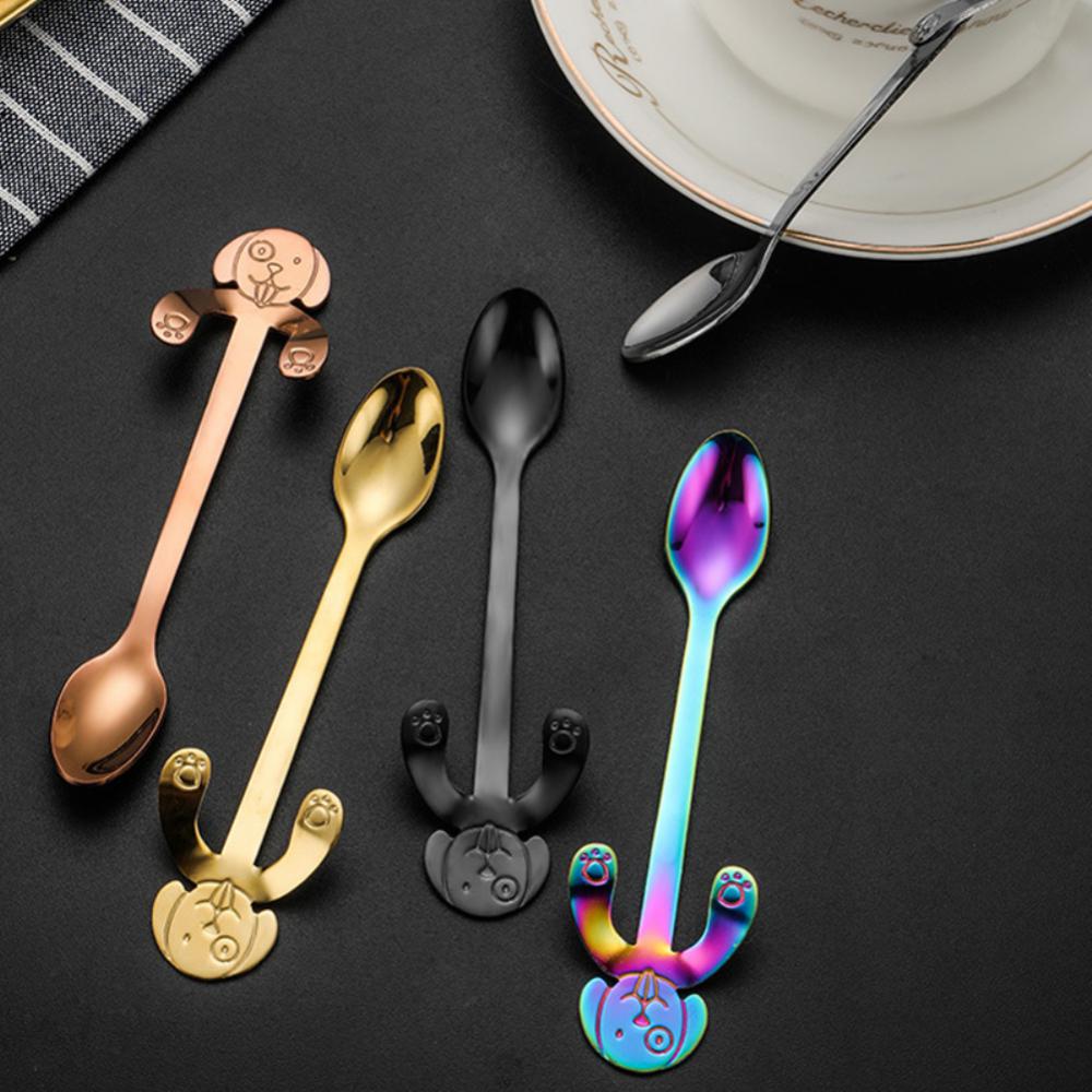 Cartoon Cute Animal Practical Great For Serving Desserts Gifts Top-rated Stainless Steel Functional Dog Coffee Spoons Creative
Cartoon Cute Animal Practical Great For Serving Desserts Gifts Top-rated Stainless Steel Functional Dog Coffee Spoons Creative