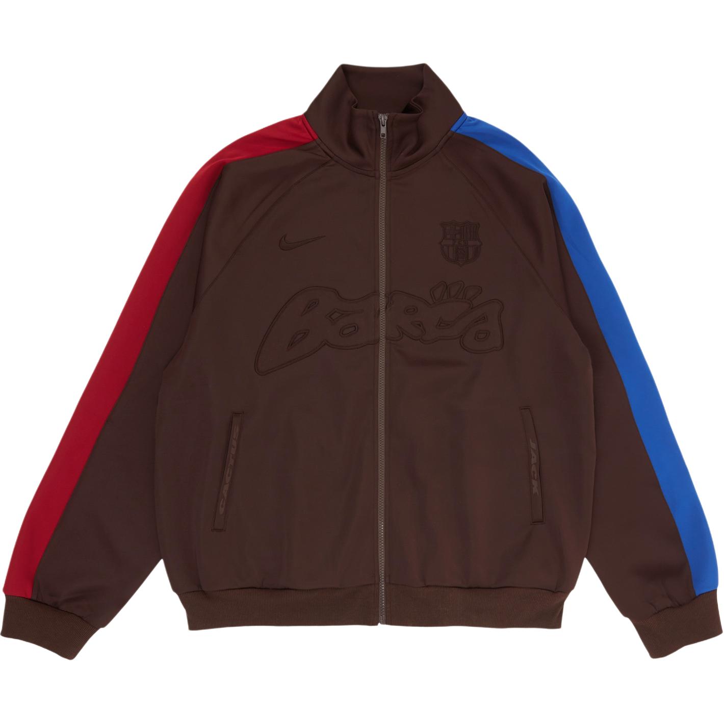 Nike FC Barcelona x Cactus Jack Retro Zip Anthem Jacket Brown Unisex Outerwear FQCJ-WNJ01 M
Nike FC Barcelona x Cactus Jack Retro Zip Anthem Jacket Brown Unisex Outerwear FQCJ-WNJ01 M