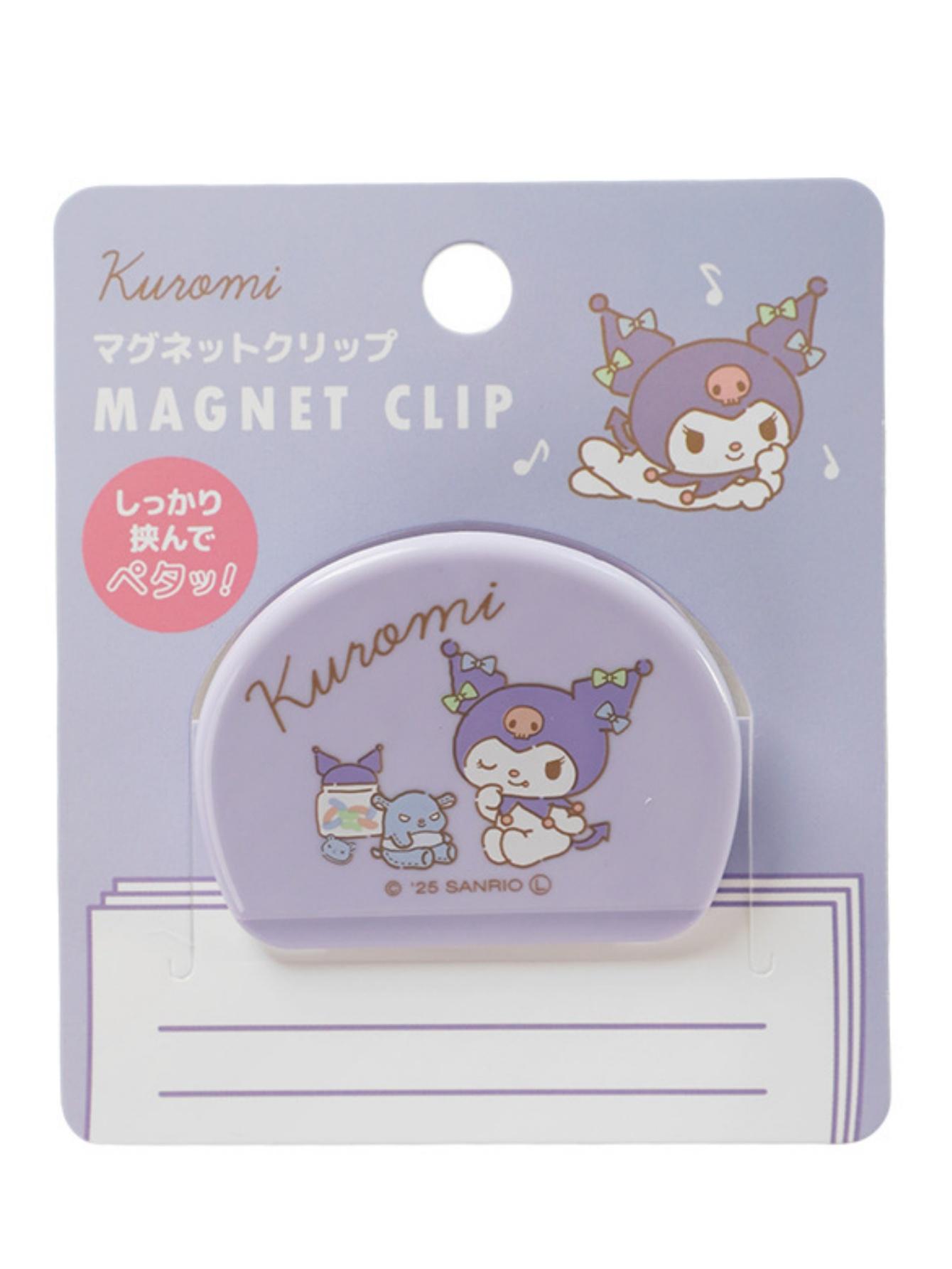 1pc Sanrio Hello cute kitty Kuromi Cinnamoroll Cartoon Refrigerator Magnet Paper Clip Cute Kitty Cat Memo magnetic clip
1pc Sanrio Hello cute kitty Kuromi Cinnamoroll Cartoon Refrigerator Magnet Paper Clip Cute Kitty Cat Memo magnetic clip