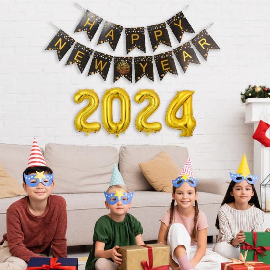 Yousheng 32 дюйма 2024 Новогодние воздушные шары Набор с буквенным принтом Золотые звезды 2024 Воздушные шары с номерами Набор украшений для вечеринок Праздничные принадлежности
Yousheng 32 дюйма 2024 Новогодние воздушные шары Набор с буквенным принтом Золотые звезды 2024 Воздушные шары с номерами Набор украшений для вечеринок Праздничные принадлежности