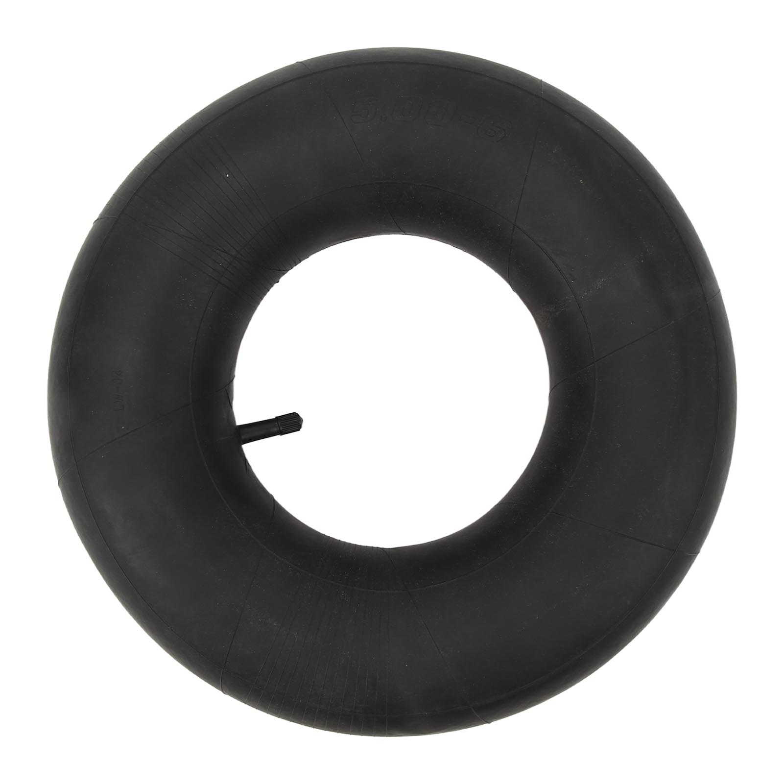 Tire Inner Tube with Straight Valve Stem 5.00 6 Rubber Thicken Inner Tube Replacement for Lawnmower
Tire Inner Tube with Straight Valve Stem 5.00 6 Rubber Thicken Inner Tube Replacement for Lawnmower